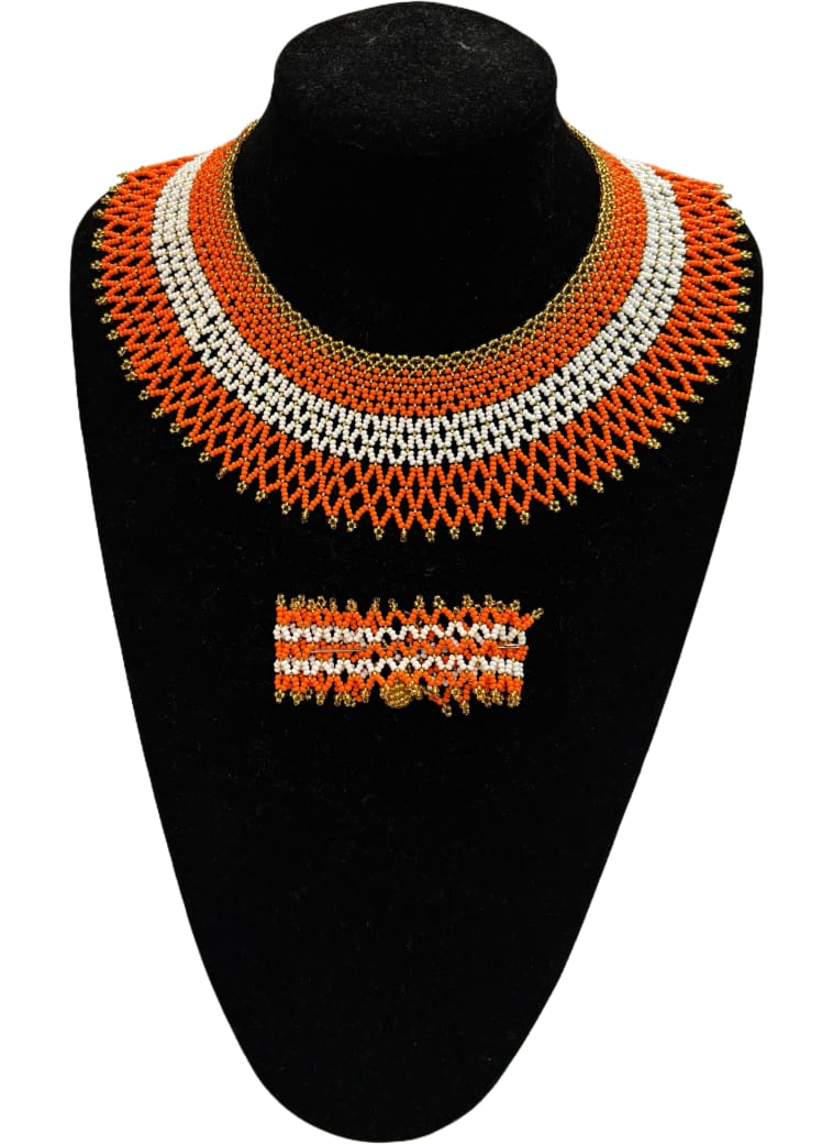 Fine Beads Necklace Set